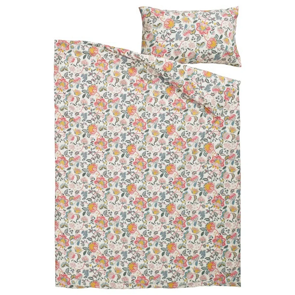 Floral Patterned Duvet Set